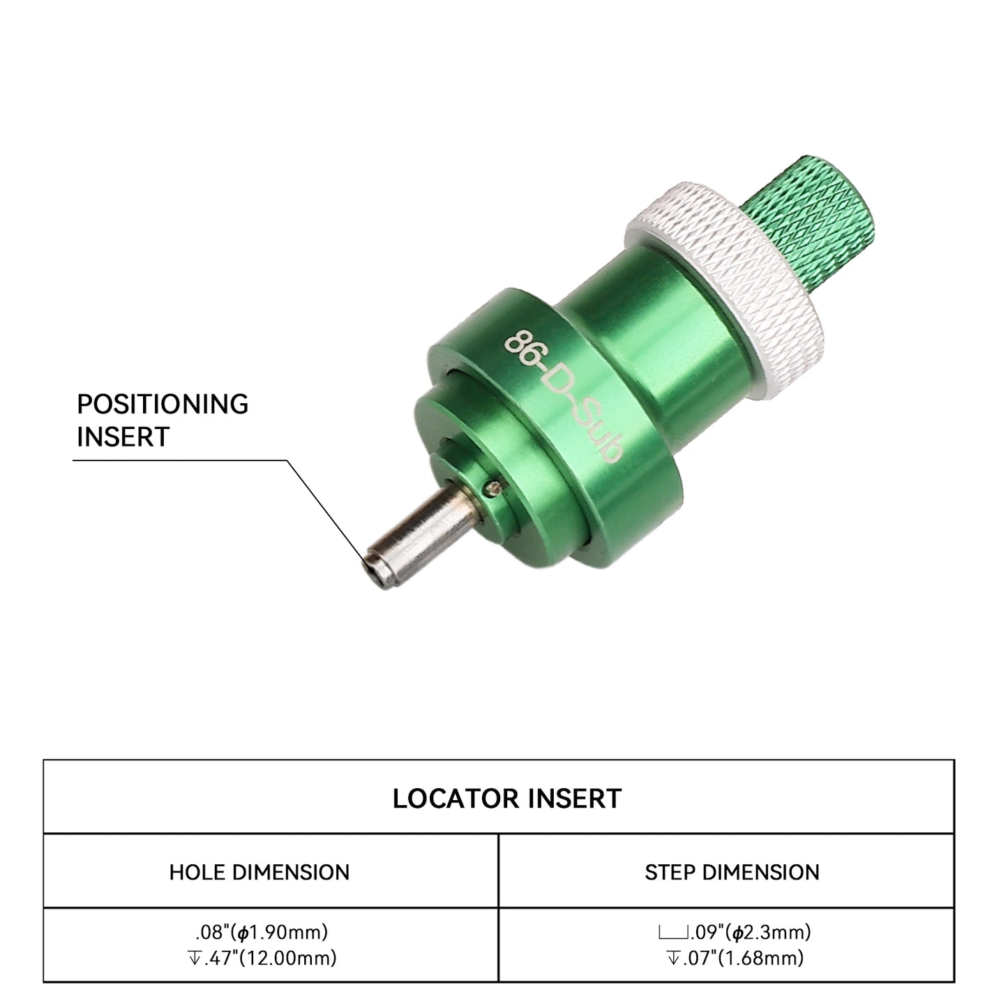 JRready 86-D-Sub Positioner for D sub Contacts