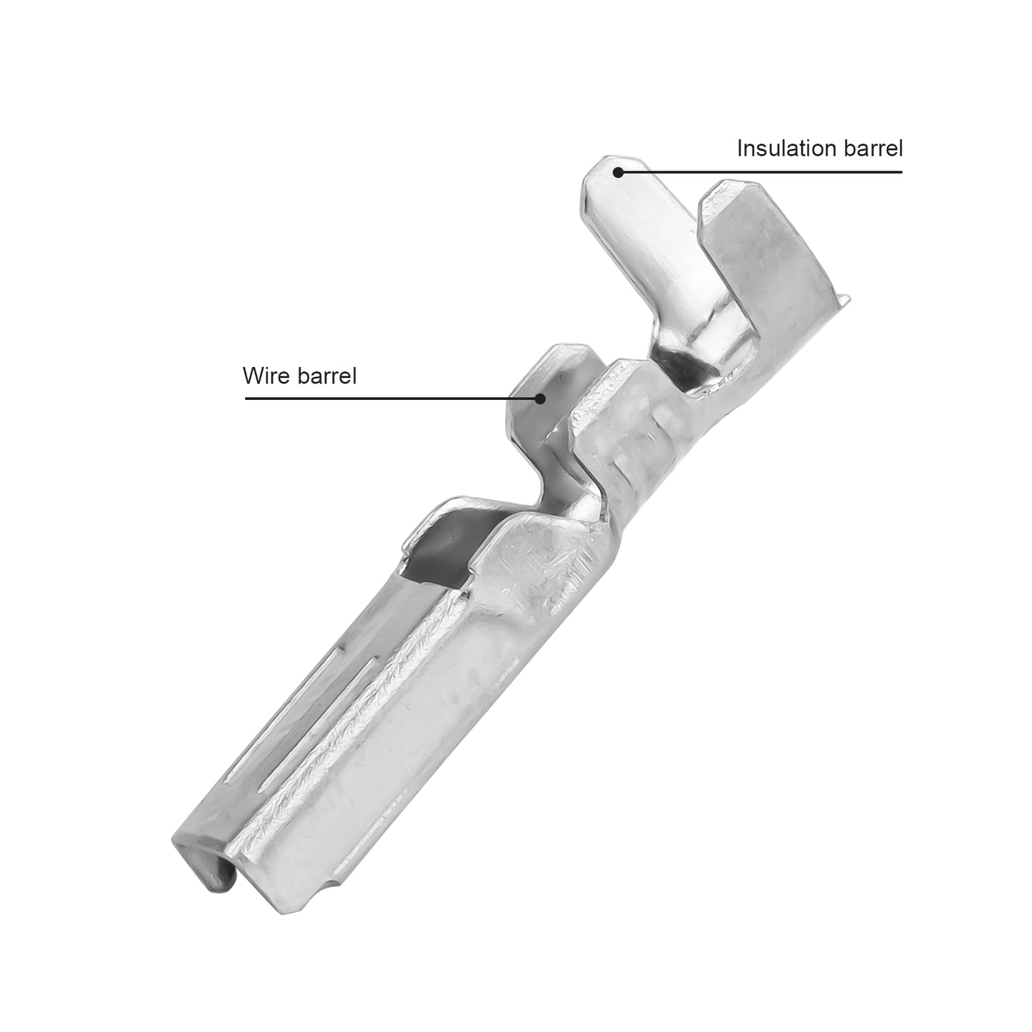 JRready ST6571 Contact Terminal Kit, 282109-1 & 282110-1 Stamped Contacts 18-16 AWG, Compatible with AMP SUPERSEAL 1.5 Series Connectors, for Automotive Harness Assembly