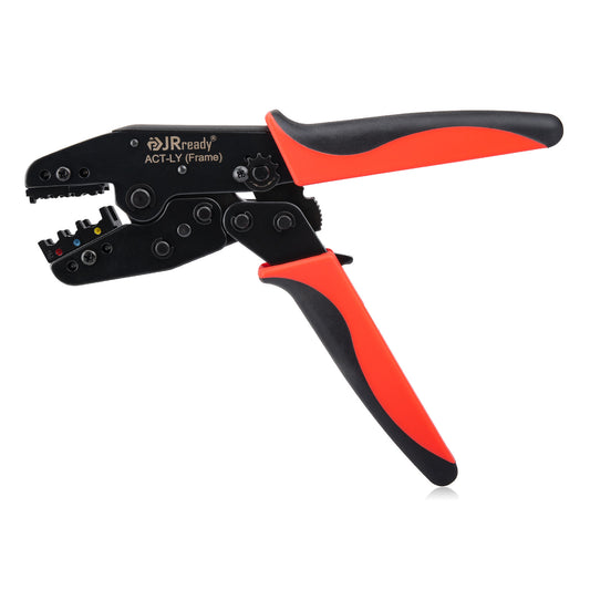 JRready ACT-LY-2H Crimp Tool 10-22 AWG for for 0.5-6mm² Pre-Insulated Terminals in Automotive Wire Harness Production