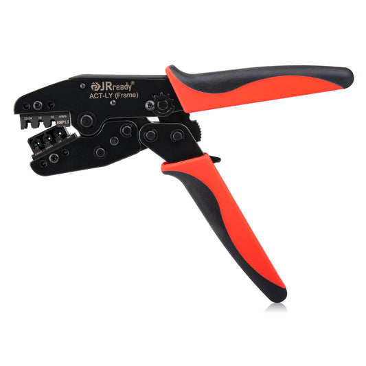 JRready ACT-LY-AMP1.5 Crimp Tool for TE AMP Superseal 1.5 Series, 16-24 AWG Automotive-Grade Superior Durability Ratchet Crimper