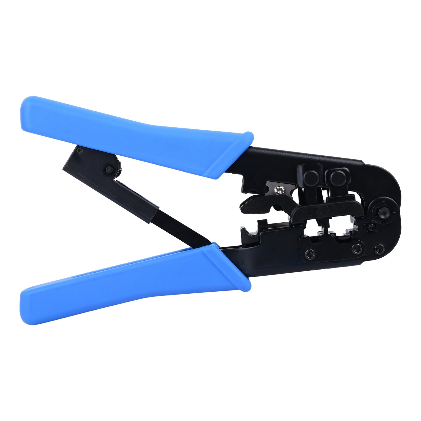 JRready ACT-NP10 (HT-N5684R) Crimp Tool for Cat5, Cat5e, Cat6, Cat6a RJ45 Plugs and 4P/6P/8P Connectors in Network Wiring
