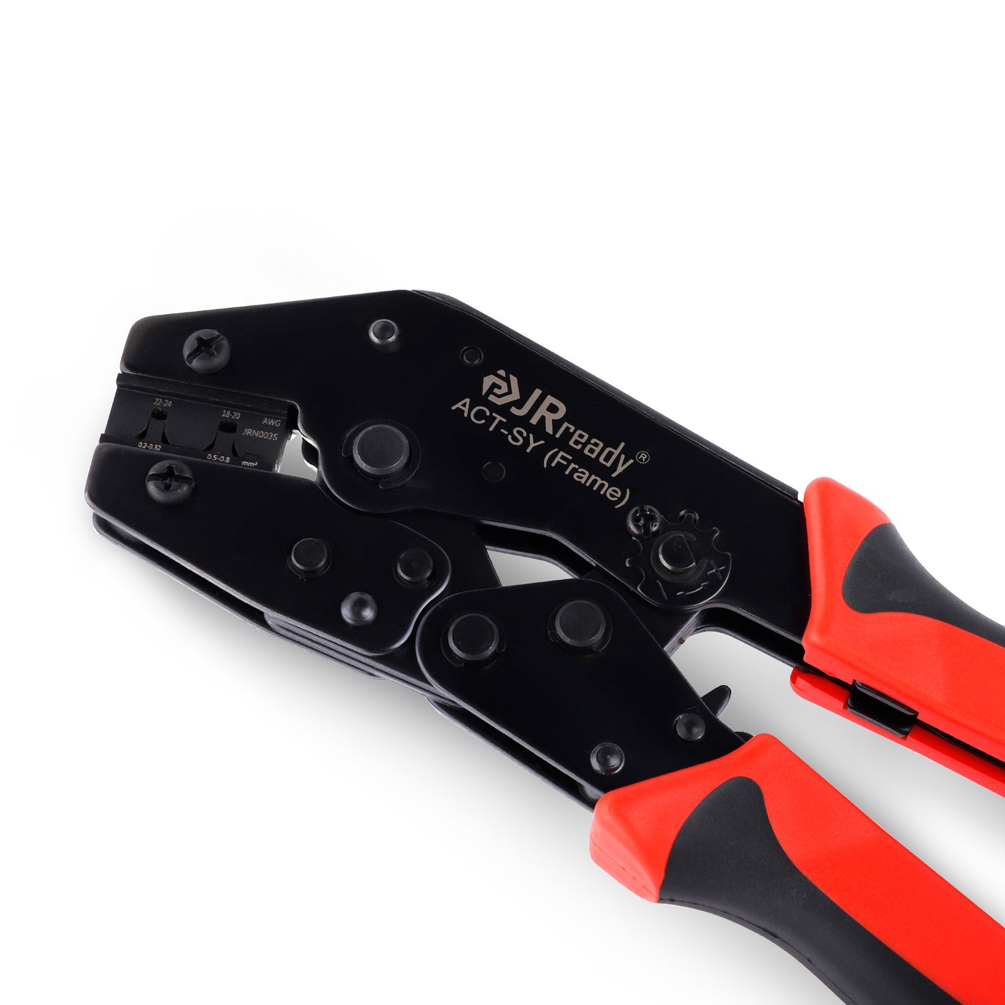 JRready ACT-SY-JRN003S (ACT-LY-C1581) Crimp Tool for Molex Standard .062", 18-24 AWG High-Precision Secure Connection Ratchet Wire Crimper