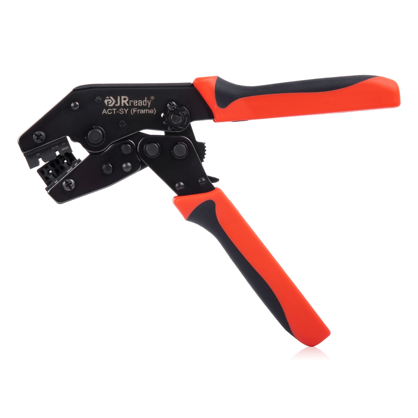 JRready ACT-SY-JRN009S (ACT-LY-C3030) Crimp Tool for Molex Micro-Fit Series, 20-24 AWG Ultra-Hard Profile Labor-Saving Ratchet Crimper