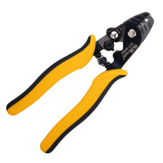 JRready ACT-WS60 (HT-S144H) Wire Stripper Tool for 125μm to 3mm Fiber Optic Cable in Data Center and FTTH Installation