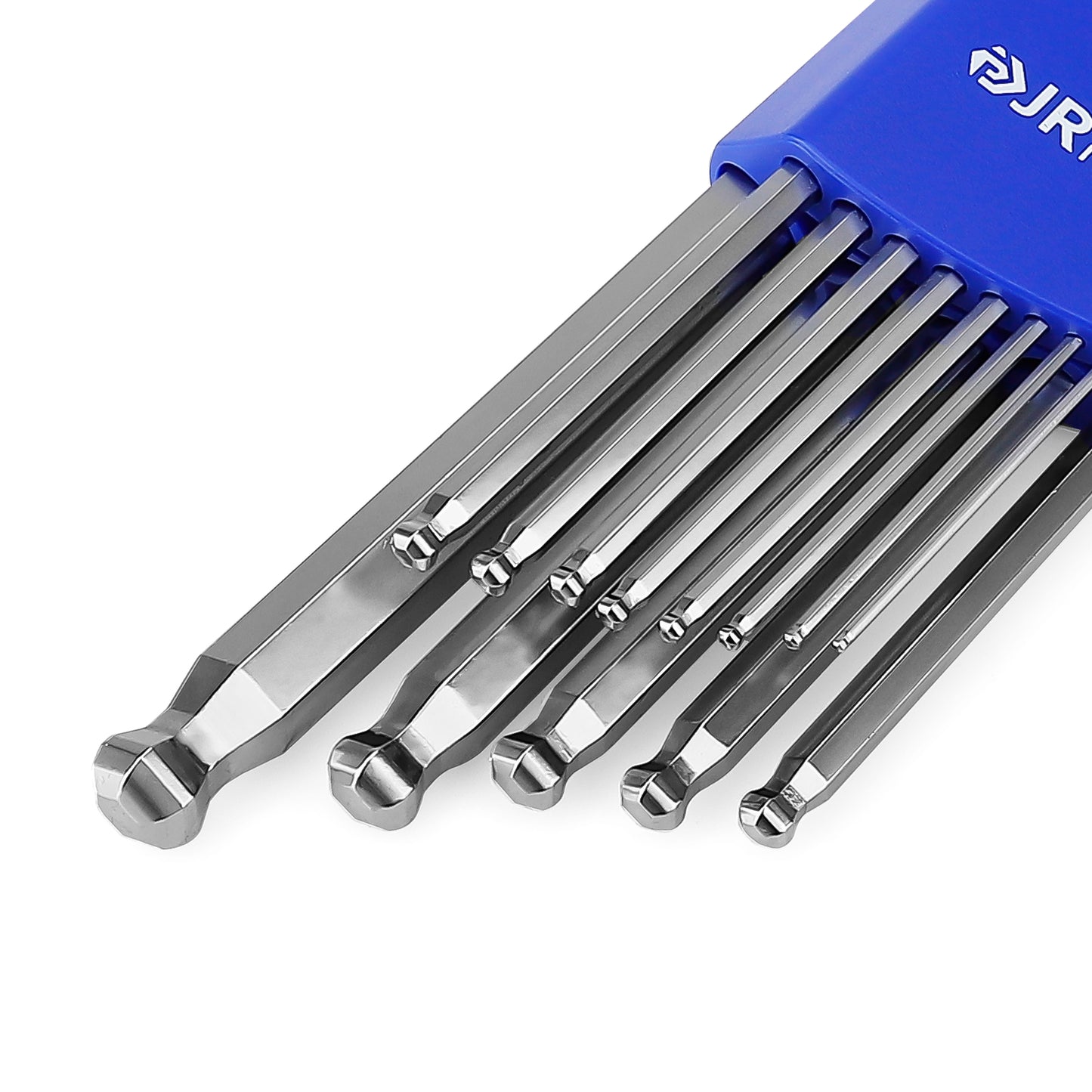 JRready AW-I1310 Industrial Grade Extended Imperial Hex Key Set for Automotive Care and Mechanical Repair Across Various Assembly Tasks