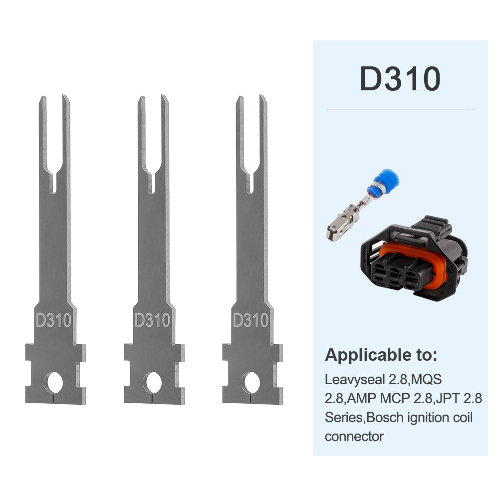 JRready Pin Removal Tool Kit Replacement Tips for Extraction Depinning Tool for Deutsch,AMP/TE,Molex,Delphi,JST,Harting Connectors