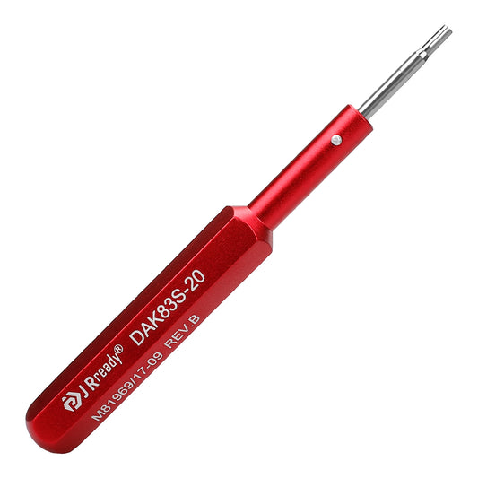 JRready DAK83S-20 (M81969/17-09) Insertion Tool for AS95234 20# MIL-Spec Terminals in Aerospace Connector Assembly