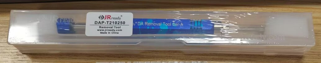 JRready DAP-T210250 Ausziehwerkzeug (Innendurchmesser: 2,1 mm / 0,082 Zoll, Außendurchmesser: 2,5 mm / 0,098 Zoll) für Amphenol RT360-Seriensteckverbinder, Größe 20, Stecker und Buchse