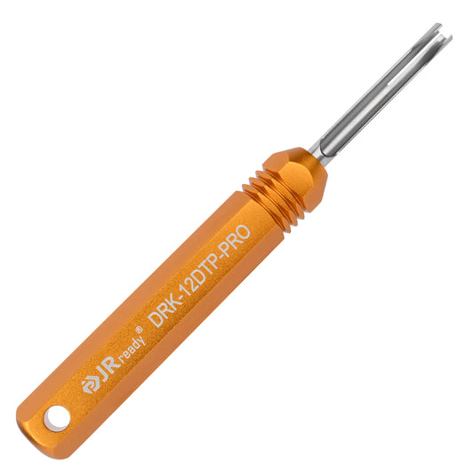 JRready DRK-12DTP-PRO Extraction Tool for 12# Solid Contact 12-14AWG Wire Electrical Pin Removal Tool