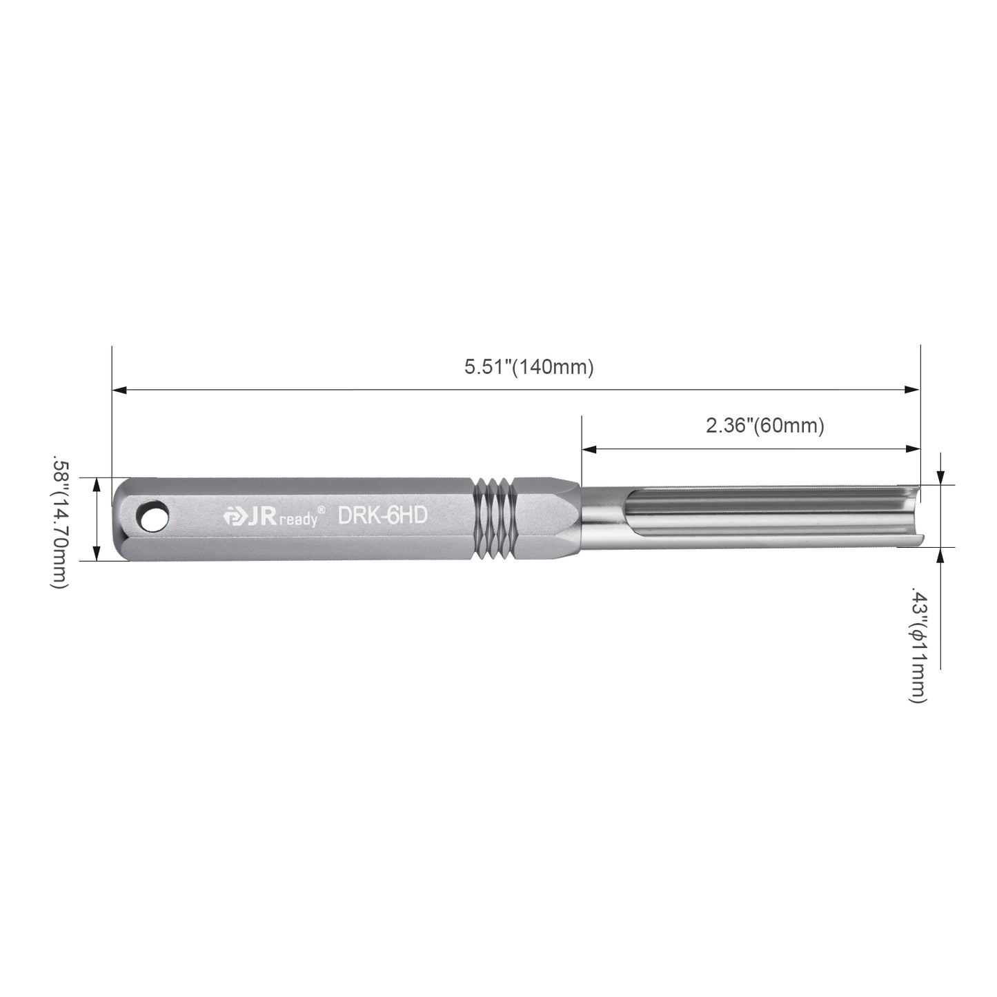 JRready DRK-6HD Extraction Tool for 4# Solid Contact with 6 AWG