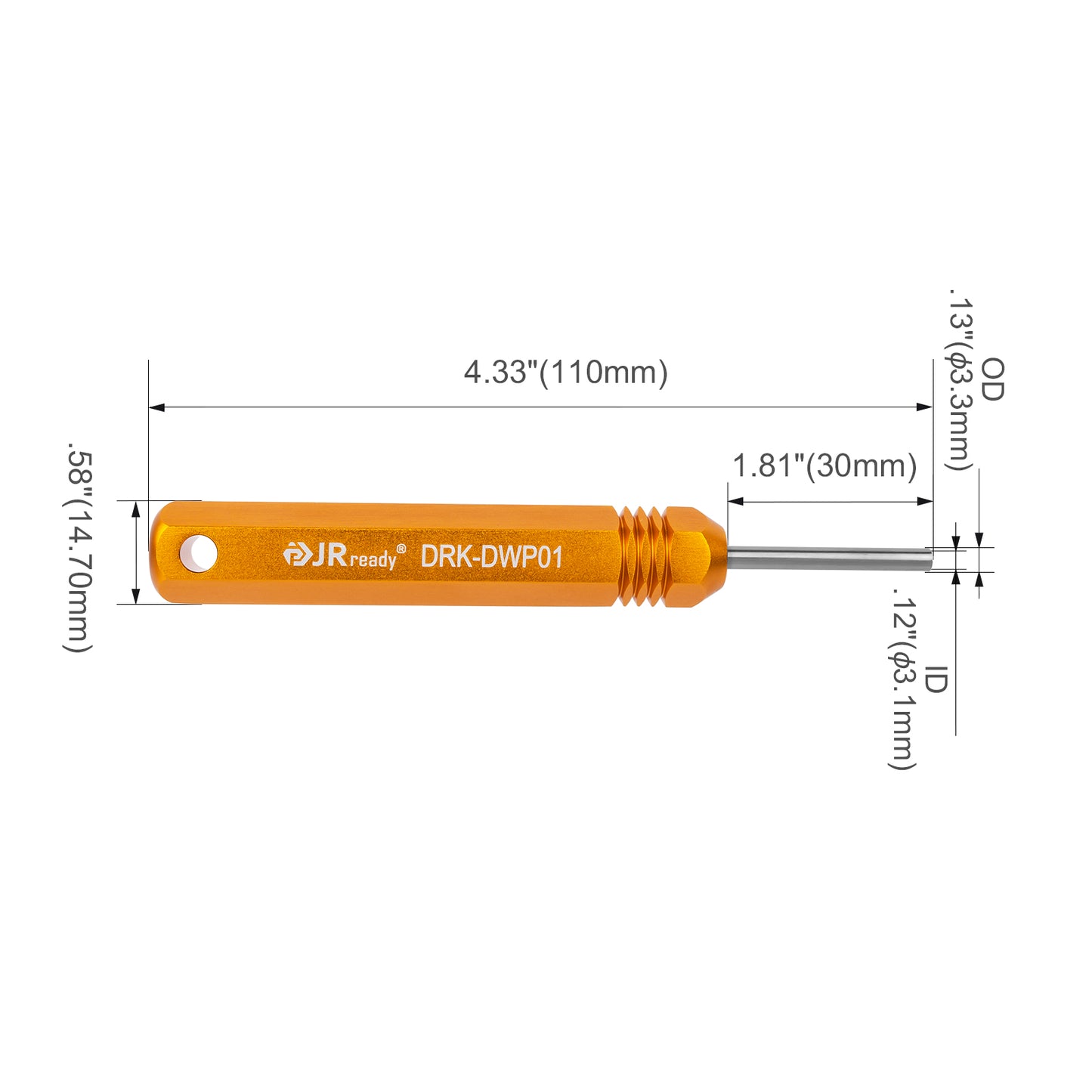 JRready Terminal Removal Tool Kit (ST5211) for Delphi Weather-Pack & Metri-Pack - Professional Pin Extraction Set