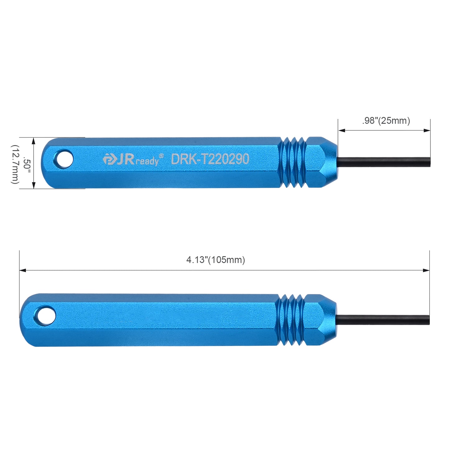 JRready DRK-T220290 Tubular Terminal Extraction Tool for AMP MATE-N-LOK Molex 8980 Series Male Terminals, within Electronics Assembly & Connector Repair