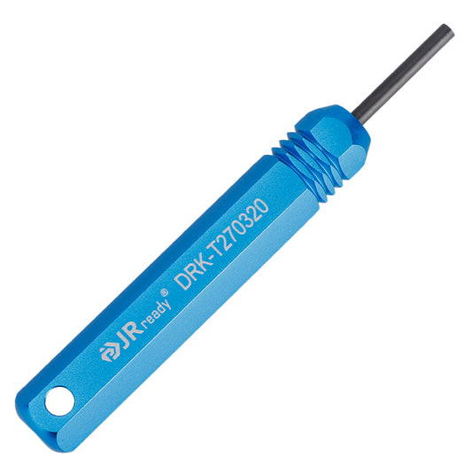 JRready DRK-T270320 Tubular Extraction Tool for Amphenol RT360 SOURIAU TRIM TRIO Connector Terminals, Precision-Forged Aluminum Handle, throughout Aerospace & Rugged Industrial Maintenance