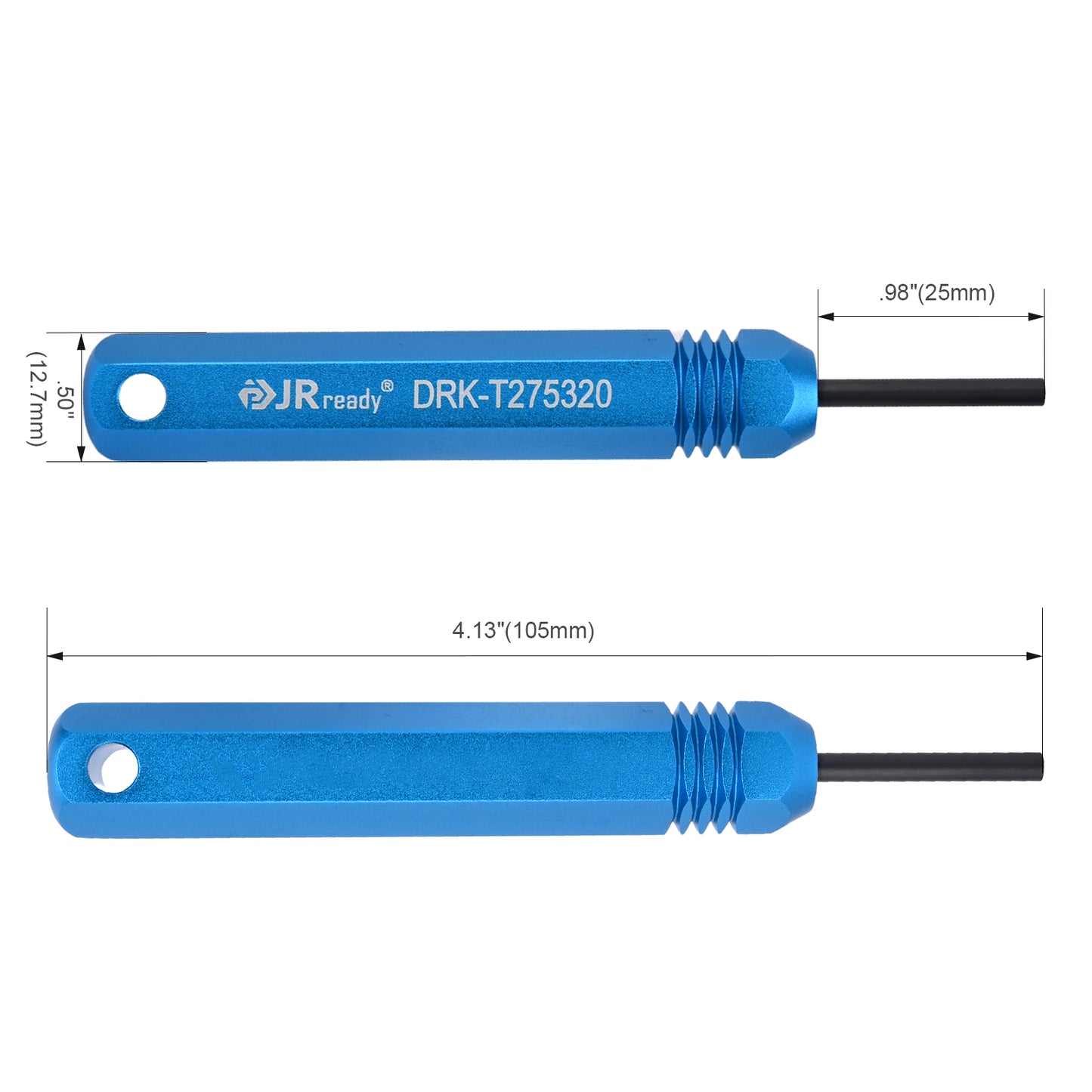 JRready DRK-T275320 Terminal Extraction Tool, AMP Commercial MATE-N-LOK Female Contact Molex 6.35 MLX Series Terminals, 700HV Hardened Needle Bar,  in Appliance & Power Wiring Repair Applications