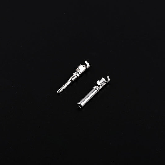 JRready 60 Pairs Stamped Formed Contacts Terminals: ST6254-060 DTP 12# Contacts / ST6255-060 DT 16# Contacts / ST6256-060 DTM 20# Contacts