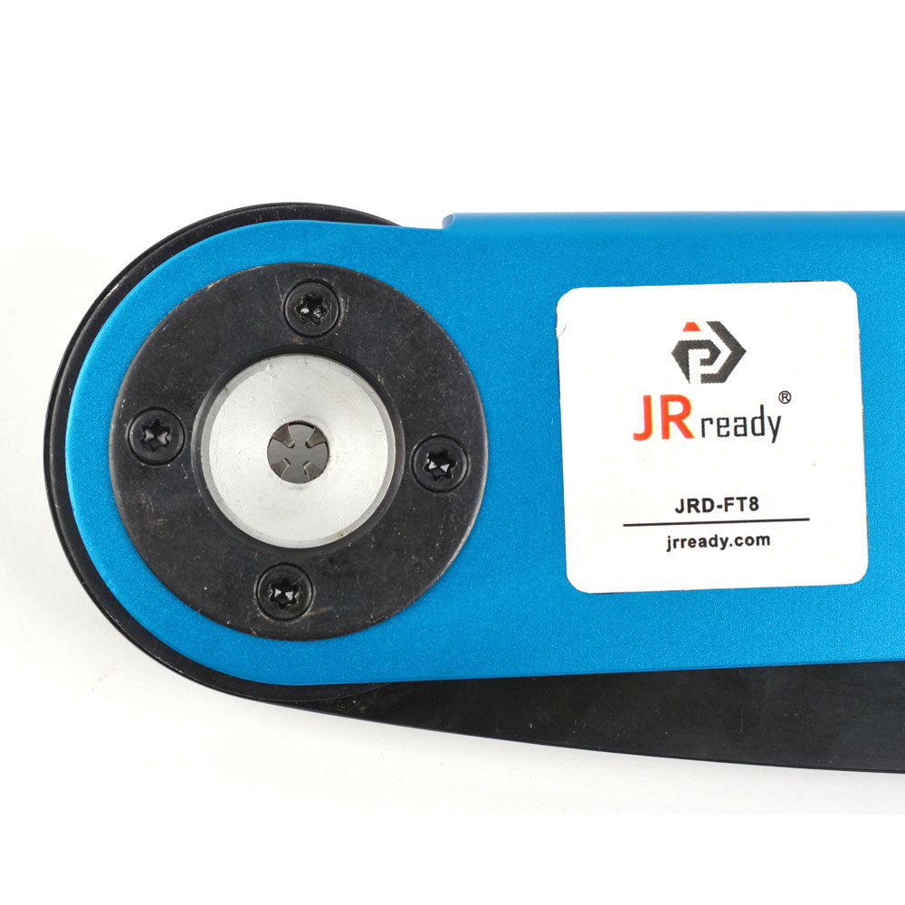 JRready JRD-FT8 (M22520/1-01) Four-Way Indent Crimp Tool for 26–12 AWG Circular Contacts, UF2-5 Positioner Compatible, Supporting 26-12 AWG Precision Crimping Across Heavy Duty and Mil-Spec Applications