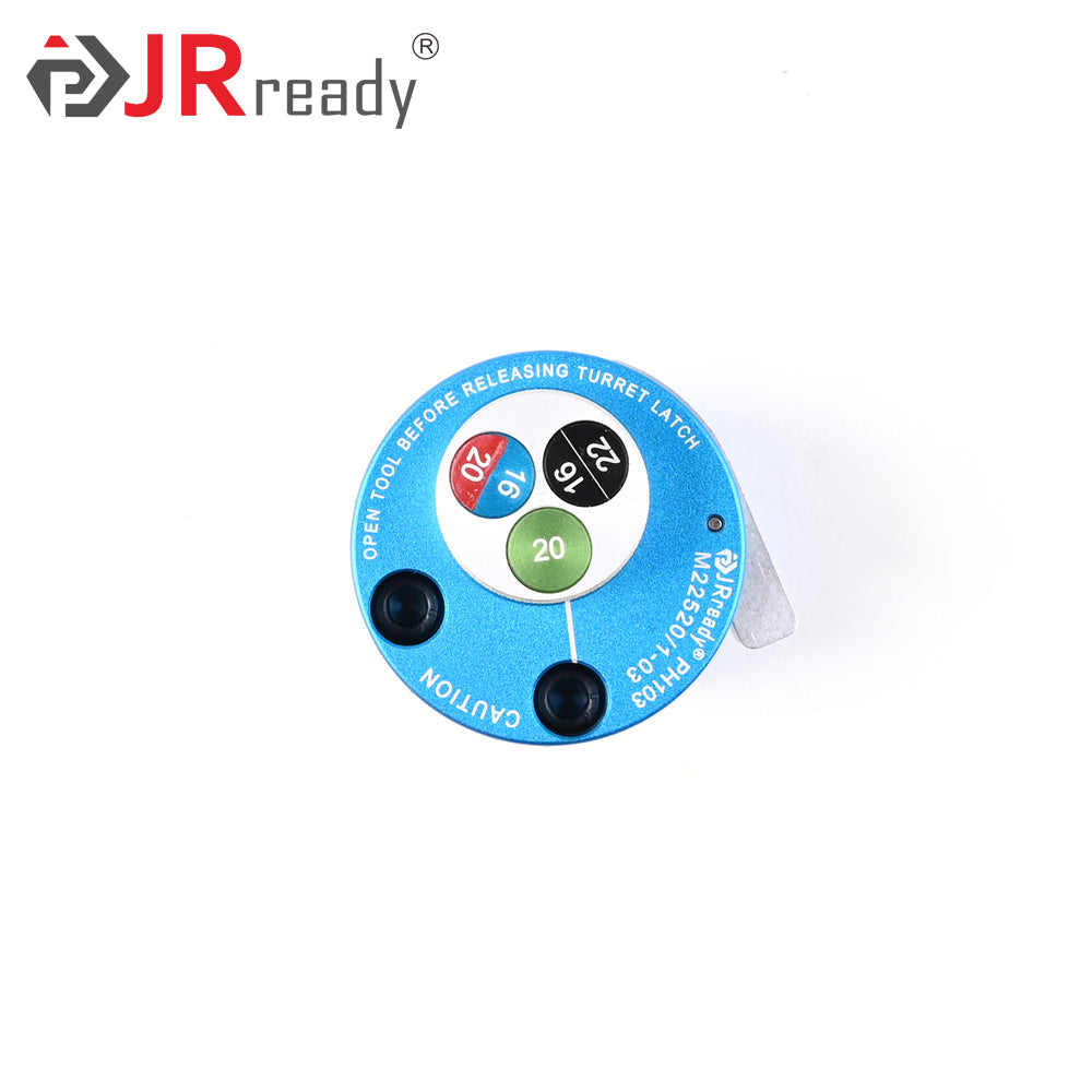 JRready PH103 (M22520/1-03)Turret Head Positoner, Match M22520/1-01 for MIL-DTL-28748 Connector M39029,MS17808 series Contacts