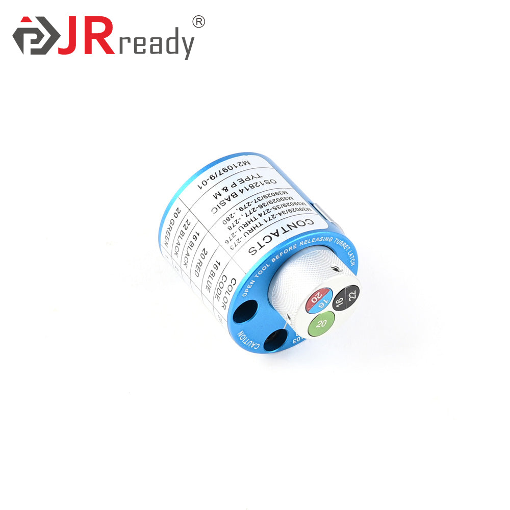 JRready PH103 (M22520/1-03)Turret Head Positoner, Match M22520/1-01 for MIL-DTL-28748 Connector M39029,MS17808 series Contacts