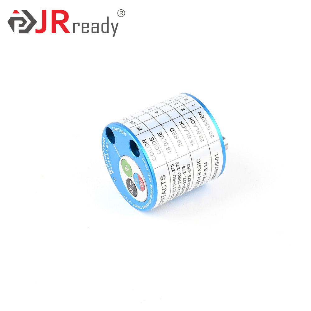JRready PH103 (M22520/1-03)Turret Head Positoner, Match M22520/1-01 for MIL-DTL-28748 Connector M39029,MS17808 series Contacts