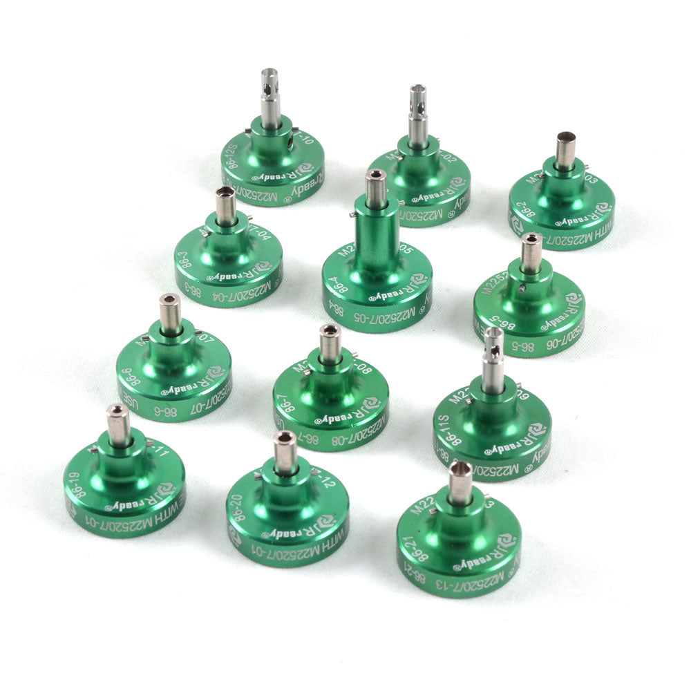 JRready ST5172 Positionierer-Kit: 12 Stück Positionierer der Serie M22520/7