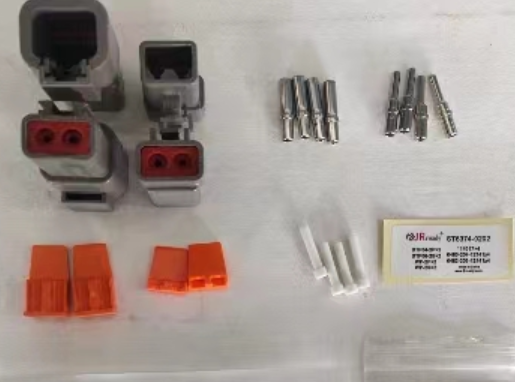 JRready ST6374-0202 DTP 2 Pin Connectors 2 Pairs & Solid Contacts