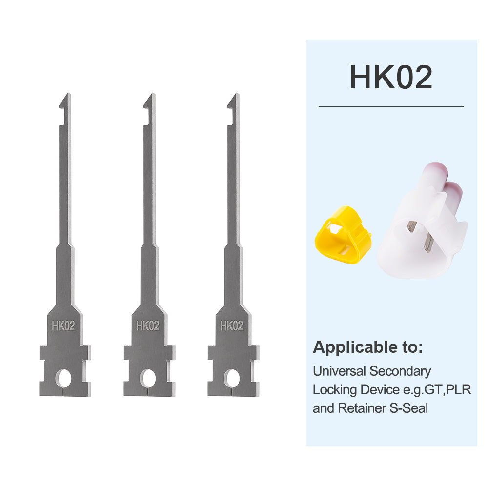 JRready Pin Removal Tool Kit Replacement Tips for Extraction Depinning Tool for Deutsch,AMP/TE,Molex,Delphi,JST,Harting Connectors