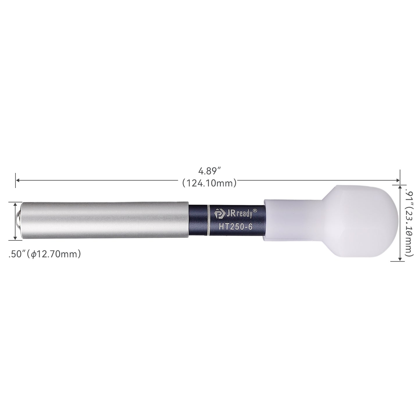 JRready HT250-1 / HT250-2 / HT250-3 / HT250-4 / HT250-5 / HT250-6 Retention Force Tester, Aluminum Alloy Connector Inspection Tool for Verifying Terminal Seating in Electrical Connectors