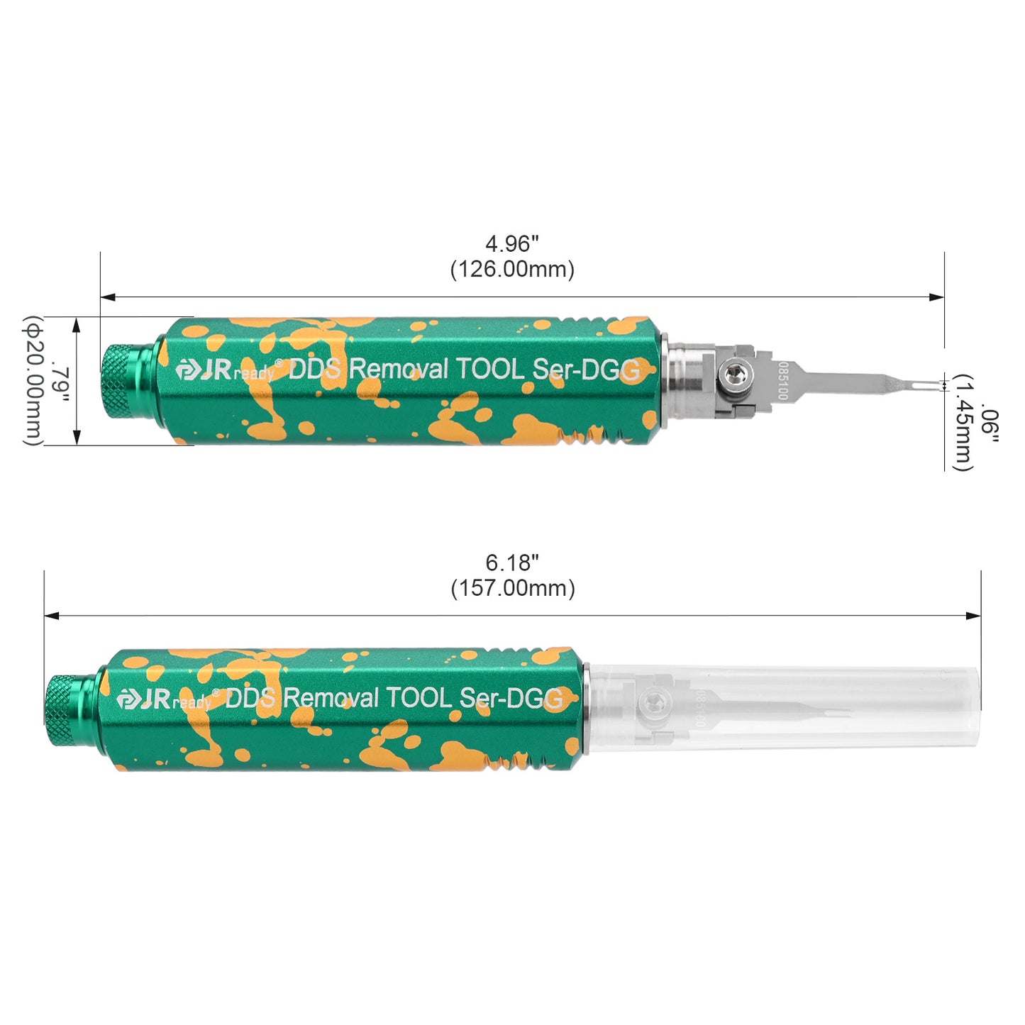 JRready JRDDS-D085100-01/ JRDDS-D085100-07 Extraction Tool for BYD connector terminals for Sumitomo HE Series 2.3mm (090) connectors