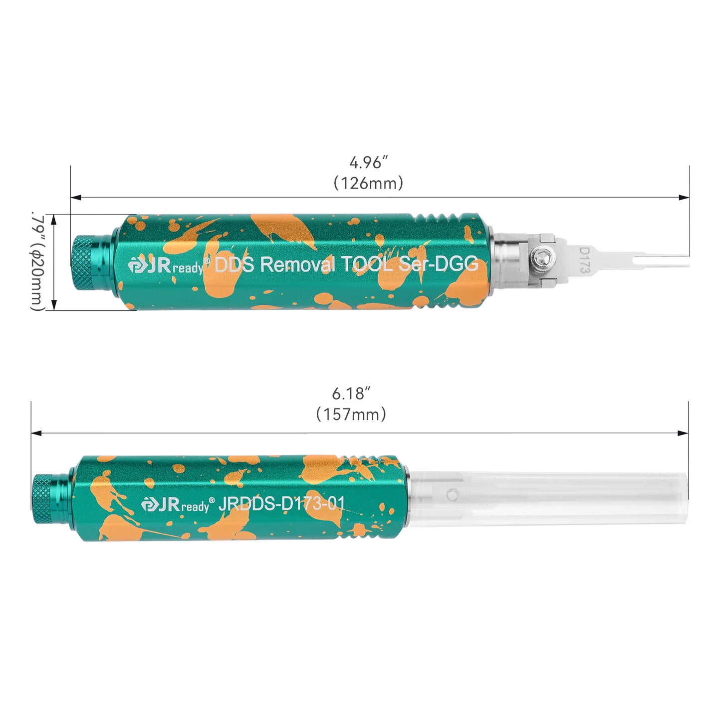 JRready JRDDS-D173-01 / JRDDS-D173-07 Strumento di estrazione per connettori 5557/5559 (passo 4,2 mm) e terminali 5556/5558 