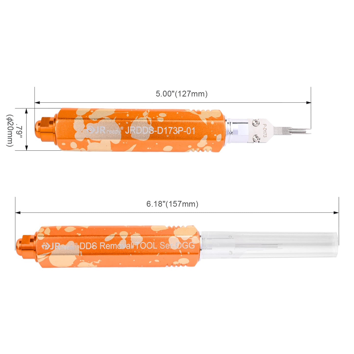 JRready JRDDS-D173P-01/ JRDDS-D173P-13/JRDDS-D173PRO-01 Dual-Pin Terminal Extraction Tool for 5557/5559 4.2mm Pitch Connectors &amp; 5556/5558 Terminals