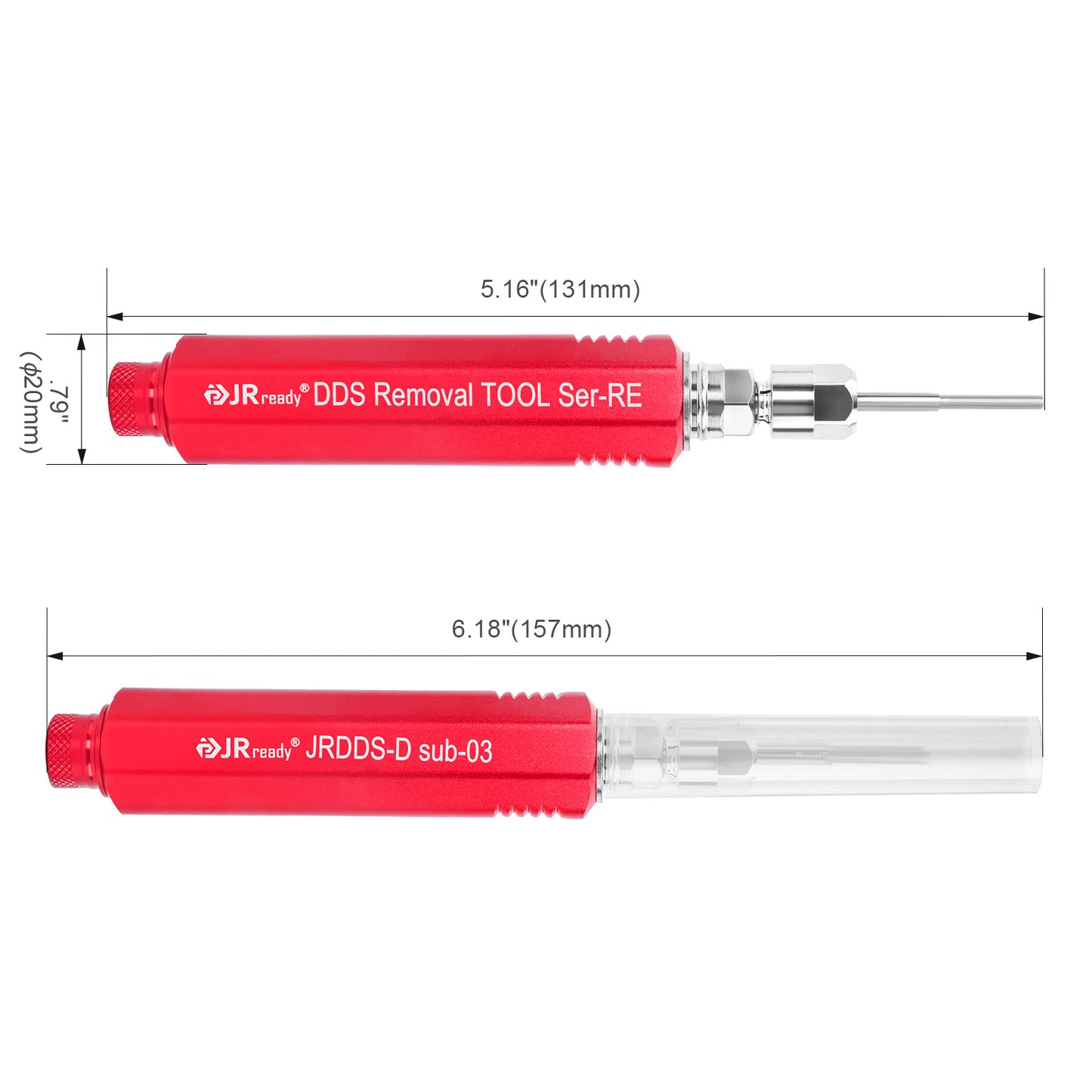 JRready JRDDS-D sub-01/ JRDDS-D sub-03 Semi-Circular Terminal Extraction Tool for HARTING Han D-sub and 5A series terminals