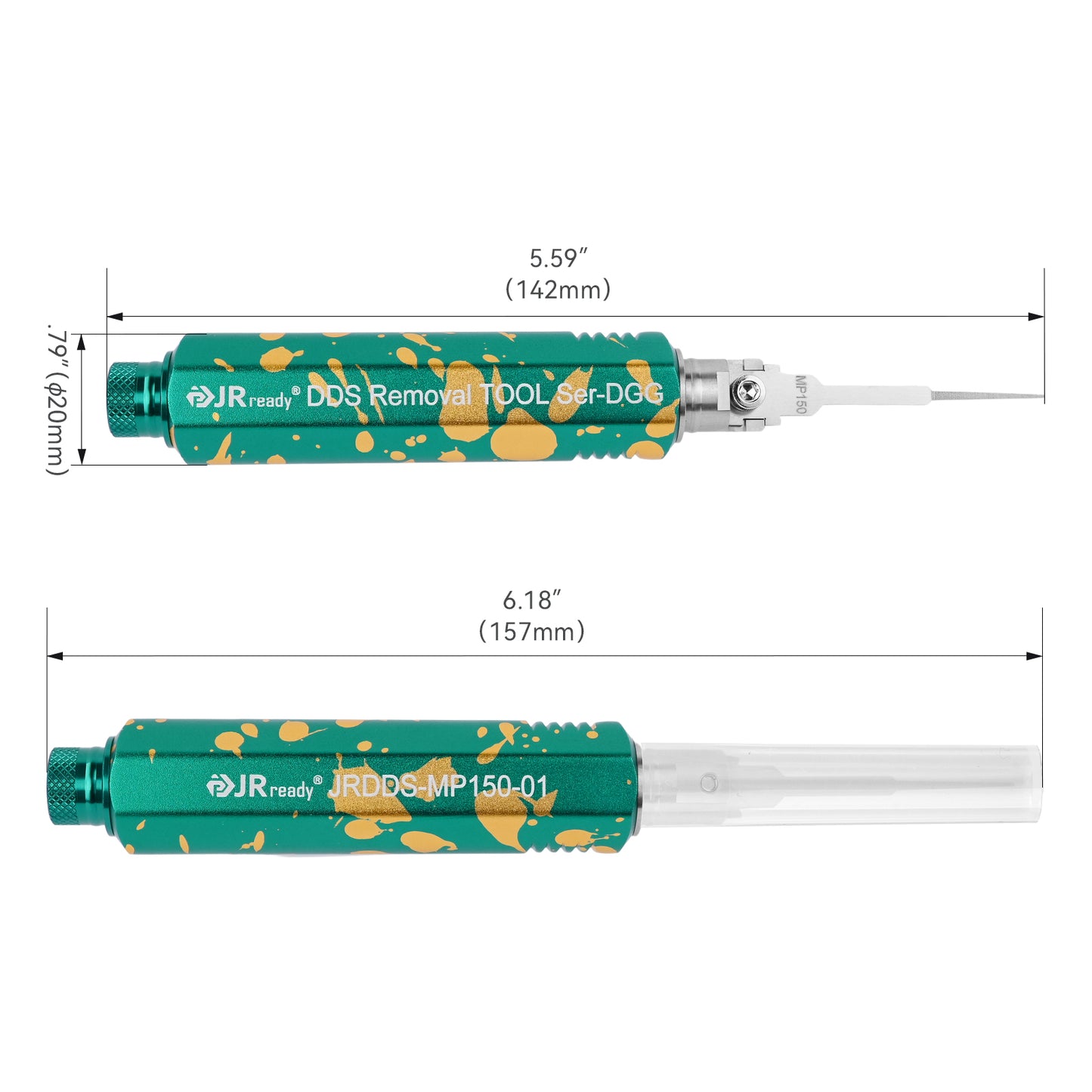 JRready JRDDS-MP150-01/ JRDDS-MP150-07 Single-Pin Terminal Extraction Tool for Aptiv 150 series connectors, Metri-Pack 150/280 series and other small single-spring terminals