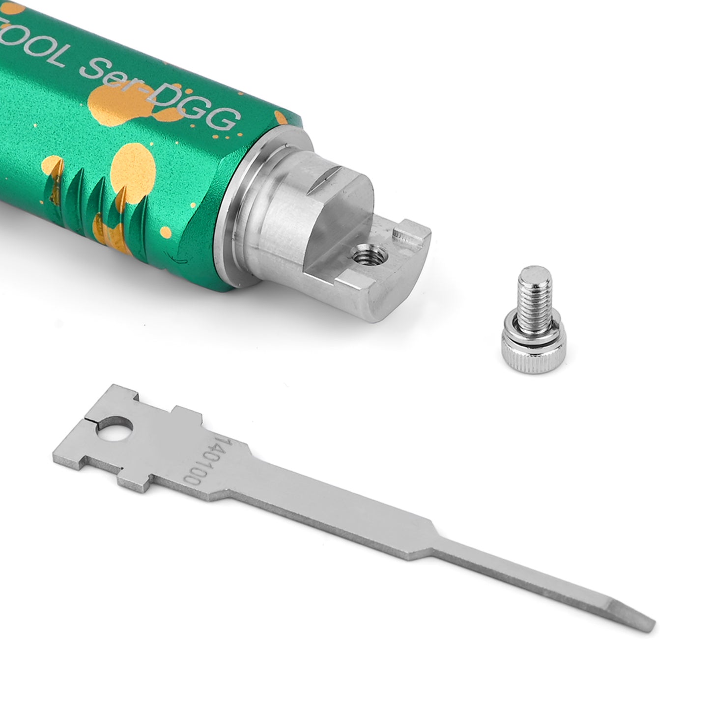 JRready JRDDS-N140100-01/ JRDDS-N140100-07 Strumento di estrazione per terminali a pin singolo per vari terminali a molla singola di grandi dimensioni o terminali a molla interna