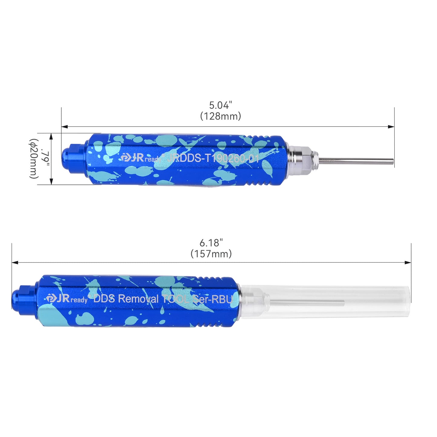 JRready JRDDS-T190260-01/ JRDDS-T190260-04 Tubular Terminal Extraction Tool for TE 4.2 MINI UNIVERSAL MATE-N-LOCK ,AMP 4.2mm Pitch Miniature Rectangular and JST FL4.14mm Pitch Series 4140/C4141/C4142 (Domestic Models)
