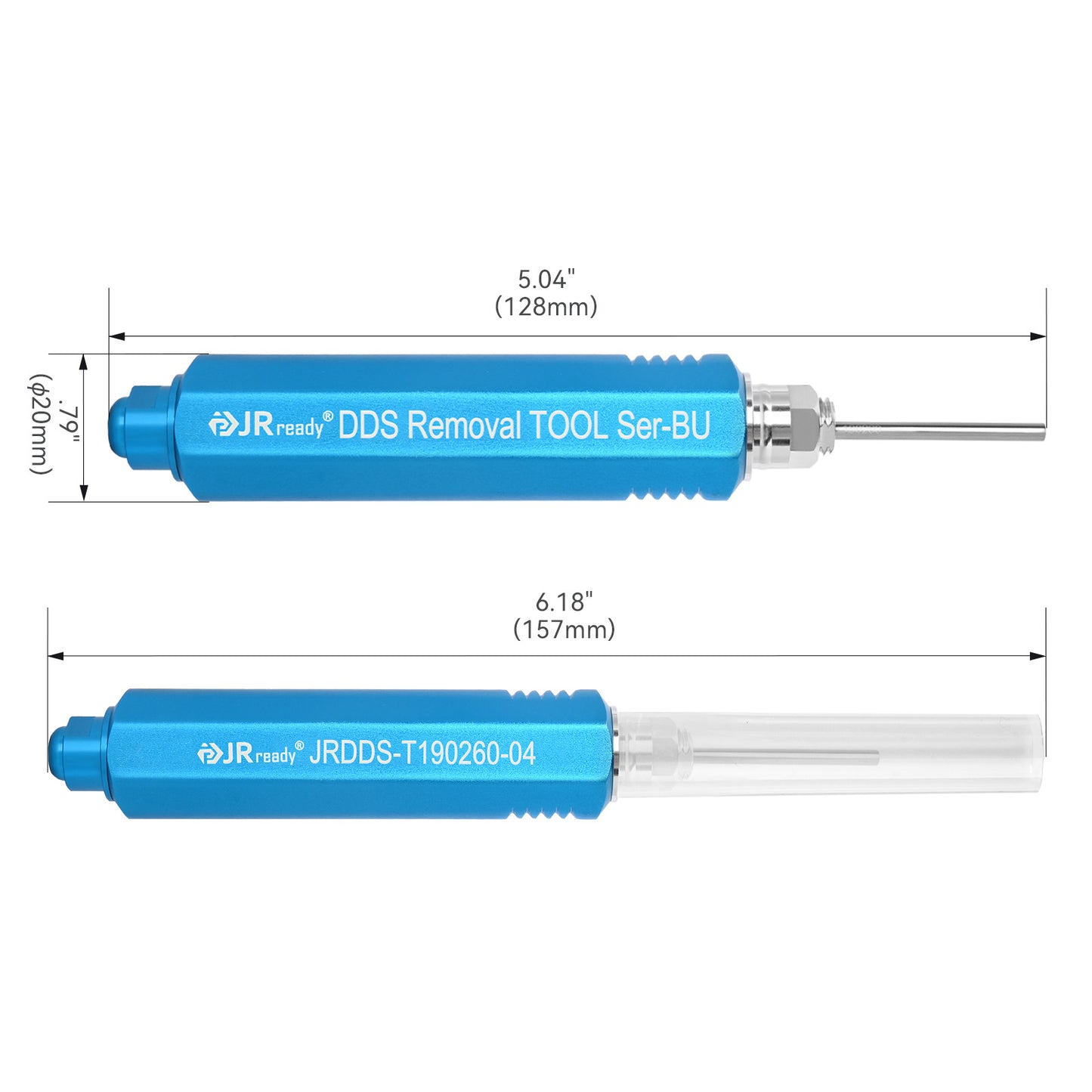 JRready JRDDS-T190260-01/ JRDDS-T190260-04 Tubular Terminal Extraction Tool for TE 4.2 MINI UNIVERSAL MATE-N-LOCK ,AMP 4.2mm Pitch Miniature Rectangular and JST FL4.14mm Pitch Series 4140/C4141/C4142 (Domestic Models)
