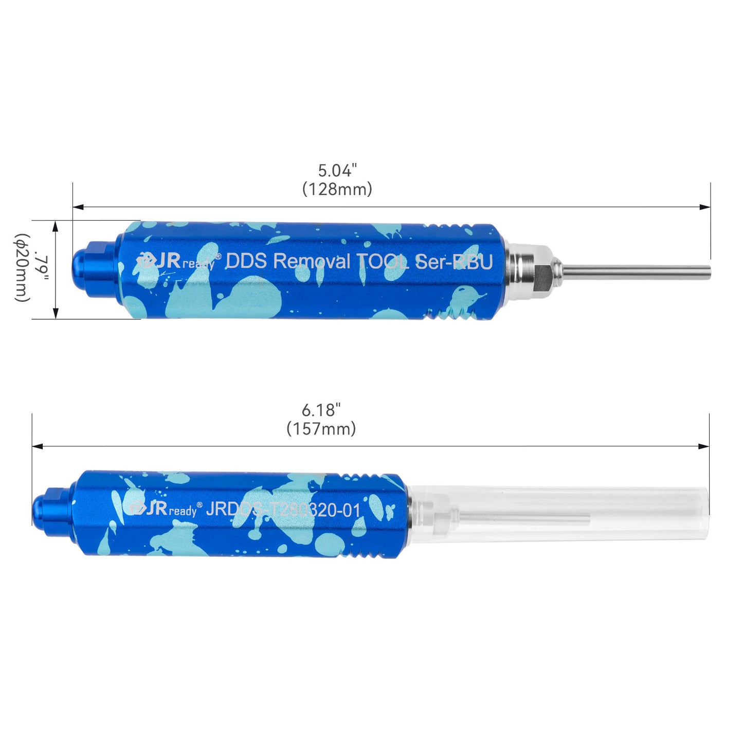 JRready JRDDS-T280320-01/ JRDDS-T280320-04 Tubular Terminal Extraction Tool for AMP 6.35,Molex 6.35,domestic 6358/63080(C6351/C6352),China-made 6.2,Domestic large 4-pin,Molex8980