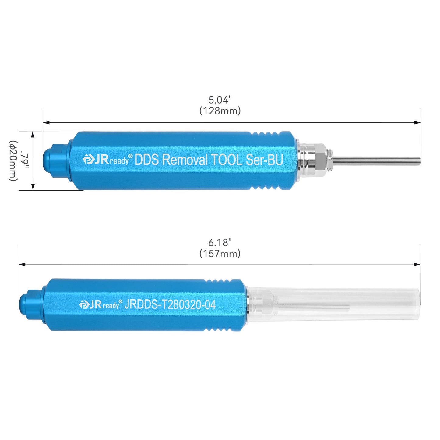 JRready JRDDS-T280320-01/ JRDDS-T280320-04 Tubular Terminal Extraction Tool for AMP 6.35,Molex 6.35,domestic 6358/63080(C6351/C6352),China-made 6.2,Domestic large 4-pin,Molex8980