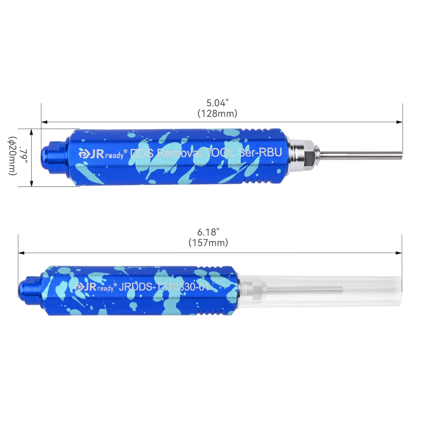 JRready JRDDS-T310330-01/ JRDDS-T310330-04 Tubular Terminal Extraction Tool for terminals in weather-pack series connectors