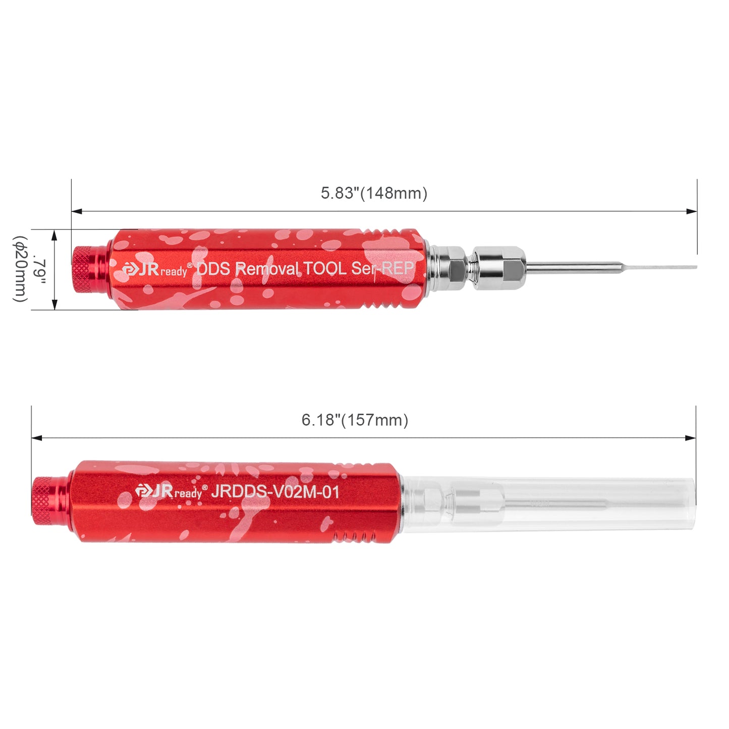 JRready JRDDS-V02M-01/ JRDDS-V02M-03 Ausziehwerkzeug für Stiftklemmen verschiedener kleiner Einzelfederklemmen oder Innenfederklemmen 
