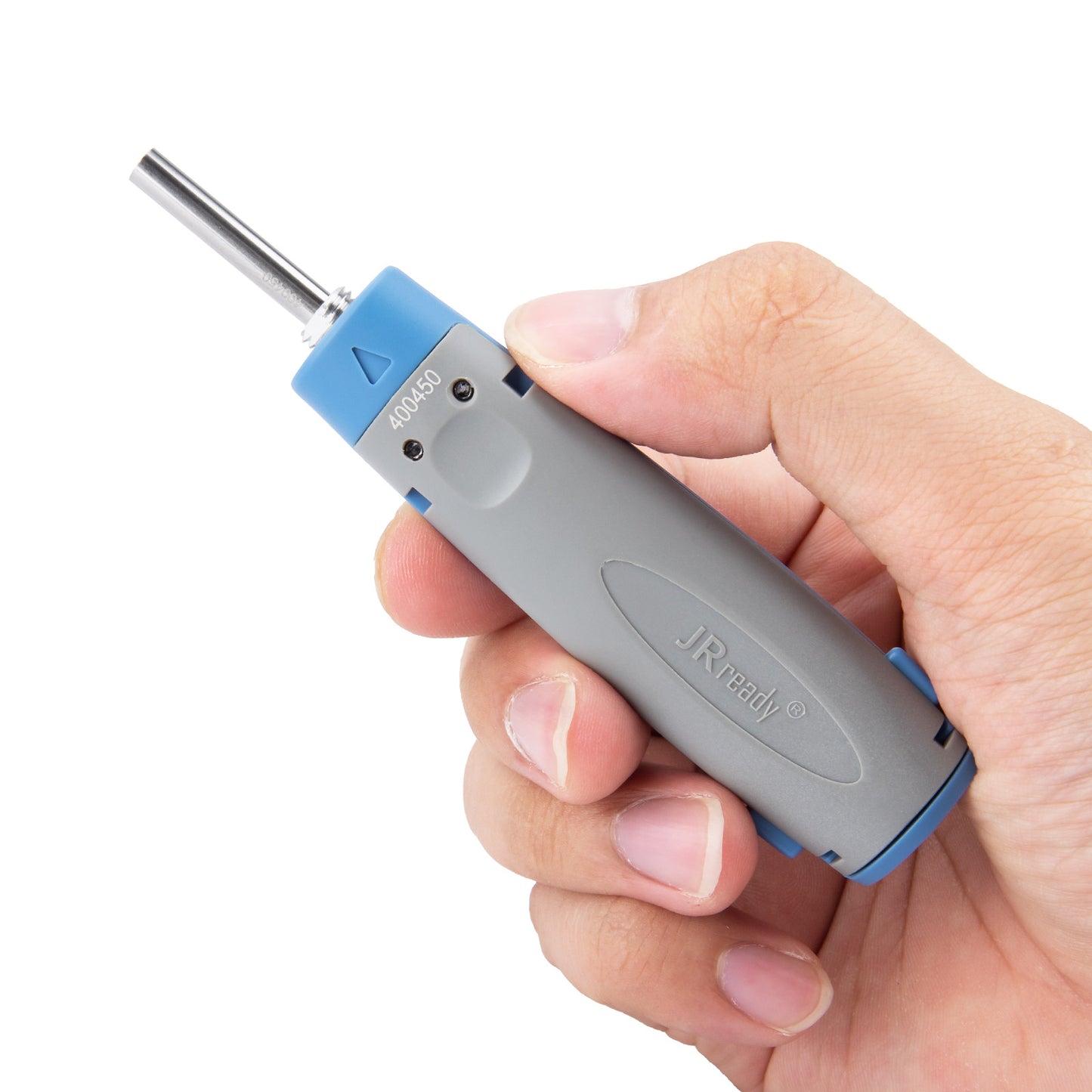 JRready tools JRconDRK-T400450 extraction removal tool, metal handle and prongs for safe component removal, close-up view