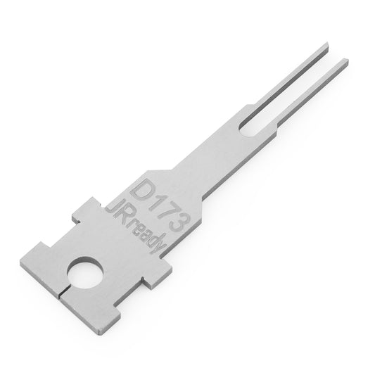 JRready Single Mounting Hole Flat Blade Replacement Tips for Molex/AMP/Delphi Terminal Extraction Tools