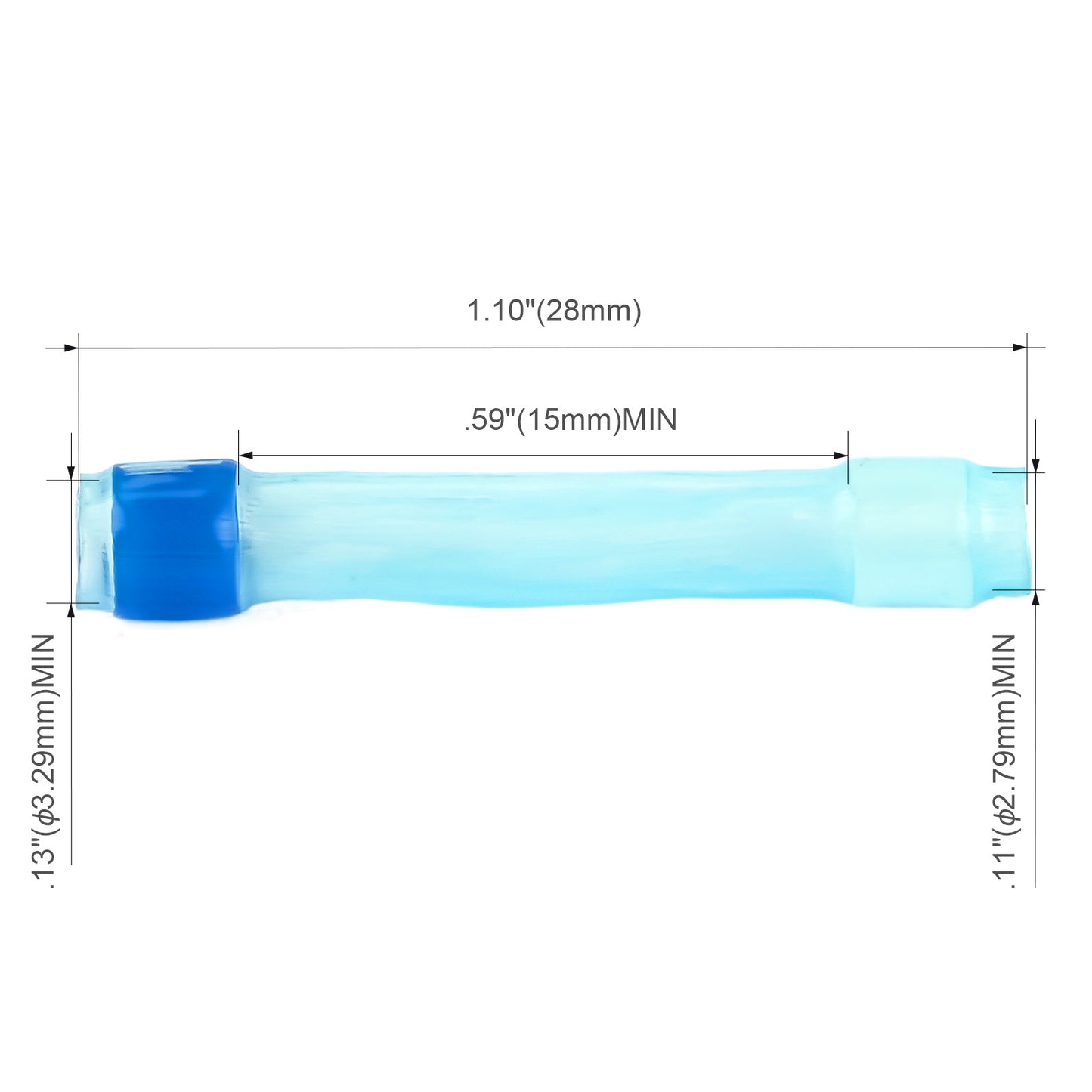JRready ST6532-02-50 M81824/1-2 Sleeve Kit: JSS81824/1-2H * 50 pcs PVDF Heat Shrink Tubes