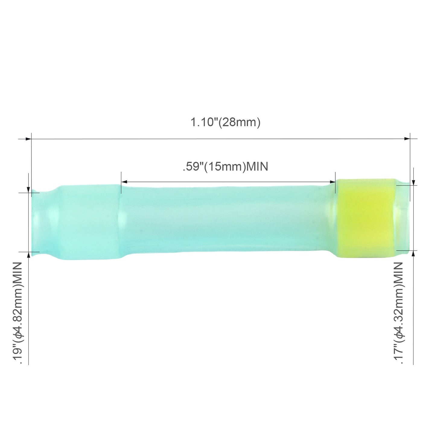 JRready ST6532-03-50 M81824/1-3 Sleeve Kit: JSS81824/1-3H*50 Heat Shrink Tubes