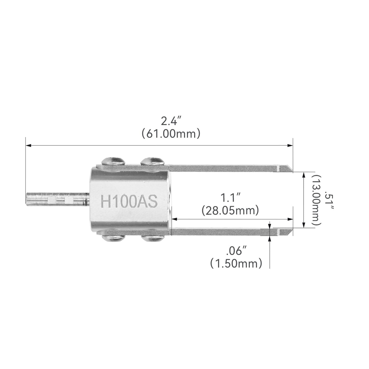 JRready Pin Rod Type Replacement Tips for Molex/AMP/Delphi Terminal Extraction Tools
