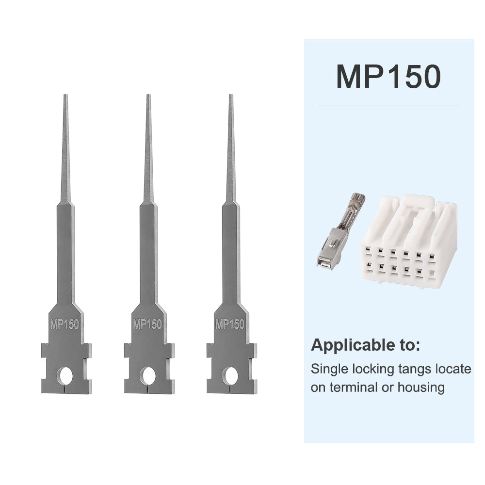 JRready Pin Removal Tool Kit Replacement Tips for Extraction Depinning Tool for Deutsch,AMP/TE,Molex,Delphi,JST,Harting Connectors