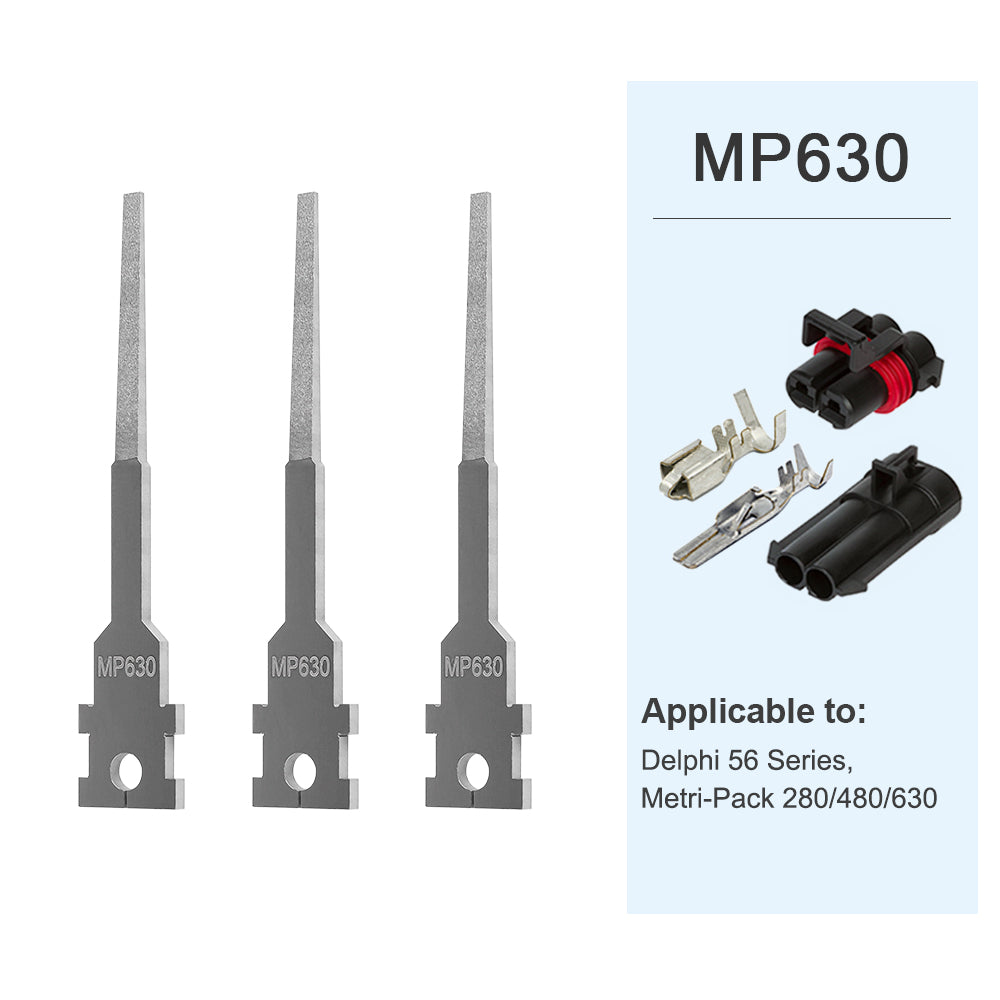 JRready Pin Removal Tool Kit Replacement Tips for Extraction Depinning Tool for Deutsch,AMP/TE,Molex,Delphi,JST,Harting Connectors