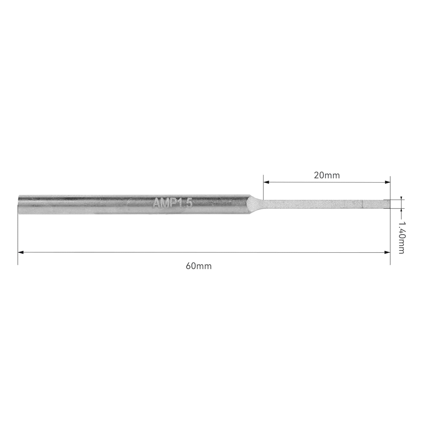 JRready Pin Rod Type Replacement Tips for Molex/AMP/Delphi Terminal Extraction Tools