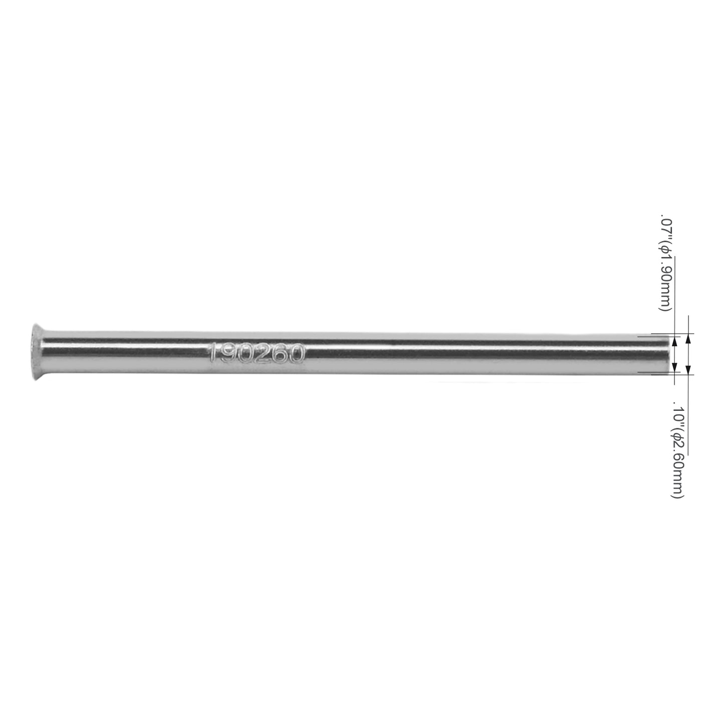 JRready Round Tube Type Replacement Tips for Molex/AMP/Harting/Delphi Terminal Extraction Tools