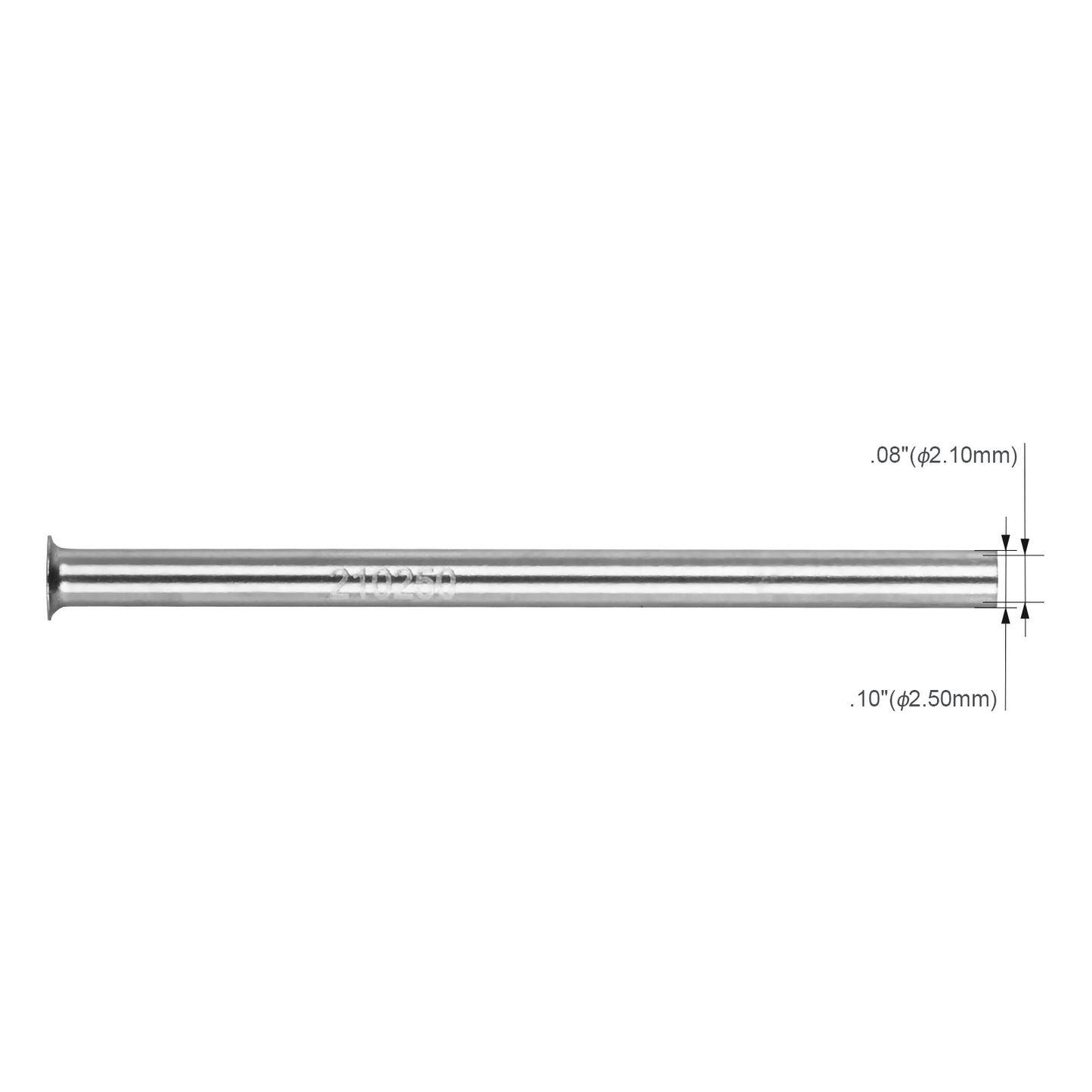 JRready Round Tube Type Replacement Tips for Molex/AMP/Harting/Delphi Terminal Extraction Tools