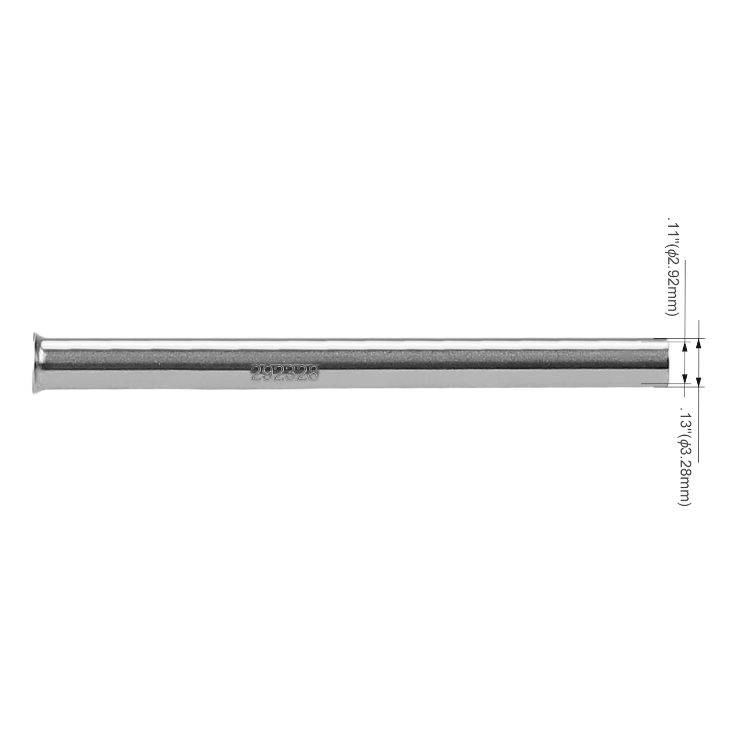 JRready Round Tube Type Replacement Tips for Molex/AMP/Harting/Delphi Terminal Extraction Tools